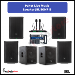 Paket Live Music Speaker Aktif JBL EON 715